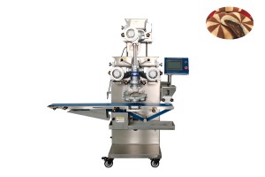 Cookie dough extruder machine