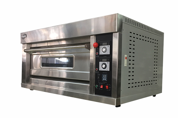 Popular Design for Pineapple Cake Forming Machine -
 Automatic One stone 2 trays Gas Deck Type Pizza Oven – Papa