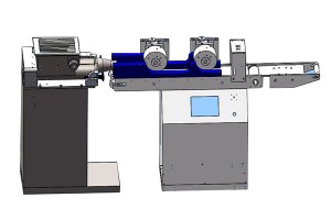 Small scale low capacity cereal bar forming cutting machine line